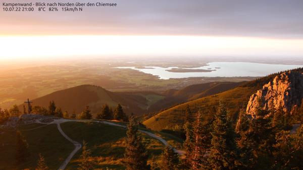 Webcam, Kampenwand, Aschau, Chiemsee