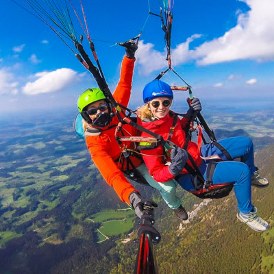 Paragliding, Informationen,  Bayern