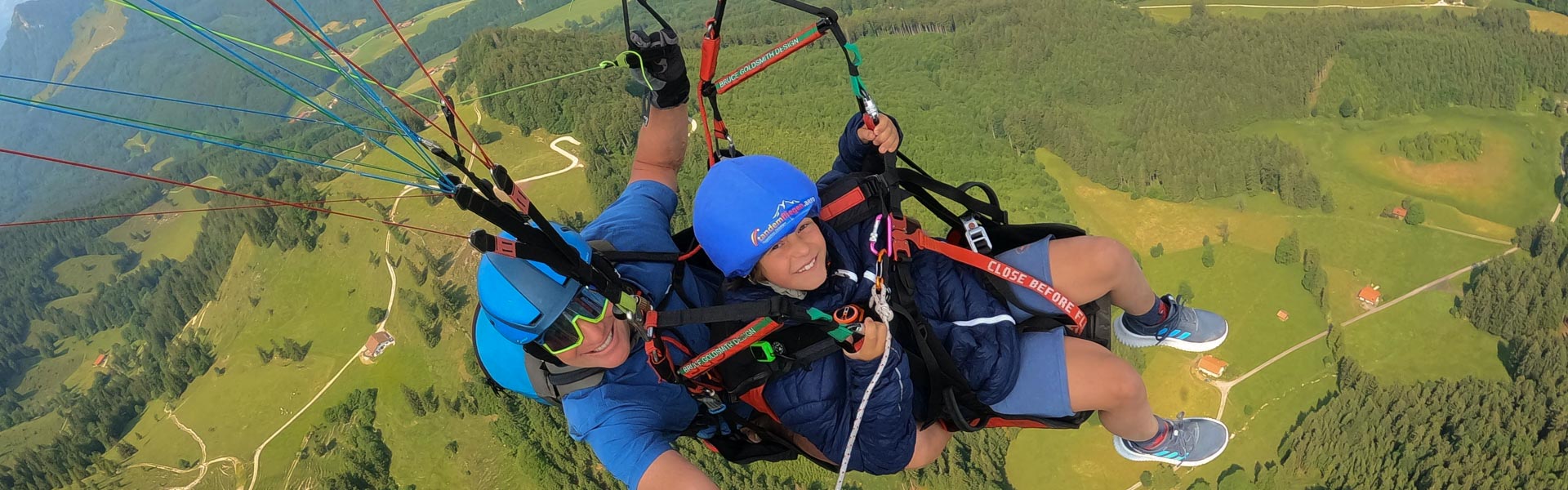 Fliegerseiten, Paragliding, Chiemsee, Bayern