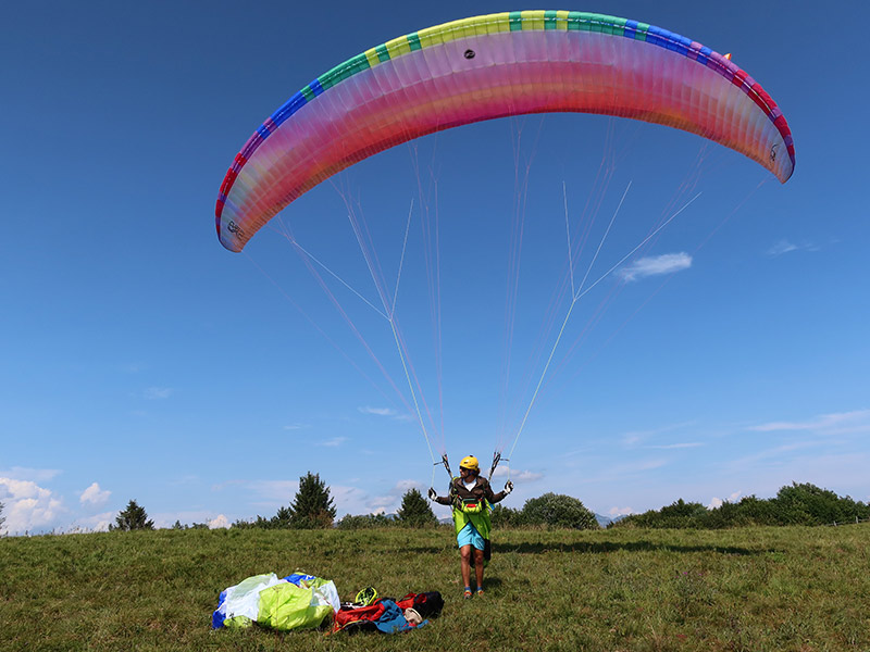 Paragliding Pilot Sebastian Weiner - Tandemflüge im Chiemgau am Chiemsee 