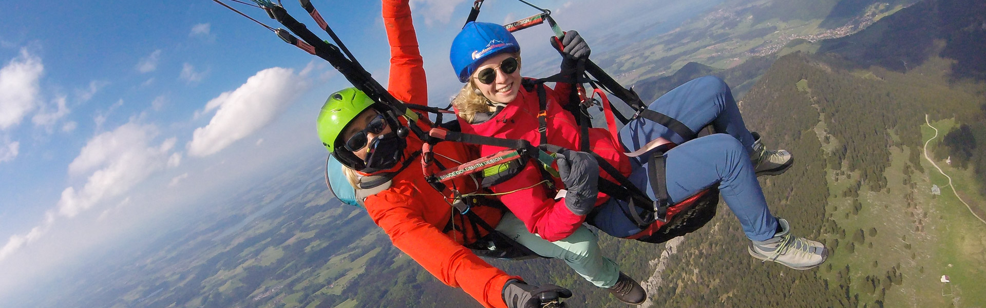 Tandemfliegen, Ruhpolding, Reit im Winkl