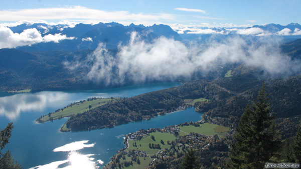 Webcam, Walchensee, Kochelsee, Herzogstand