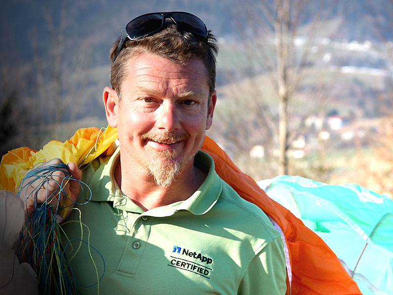 Paragliding Pilot Matthis Breede - Tandemflüge im Chiemgau am Chiemsee 