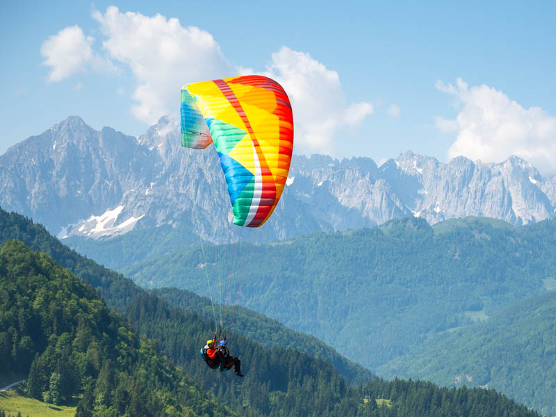 Tandem Gleitschirmflug, Chiemsee, Rosenheim