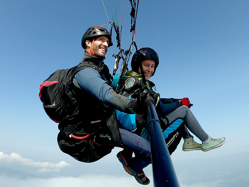 Paragliding Pilot Xaver Brückner - Tandemflüge im Chiemgau am Chiemsee 