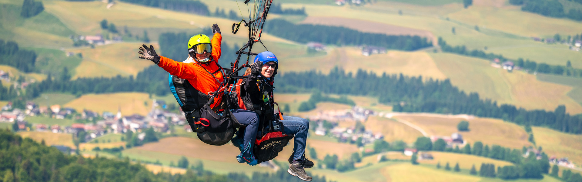 Paragliding, Fluggebiet, Kaiserwinkl, Kössen