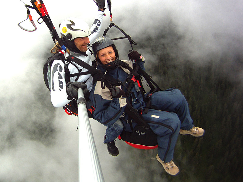 Paragliding Pilot Kurt Vorraber - Tandemflüge im Chiemgau am Chiemsee 