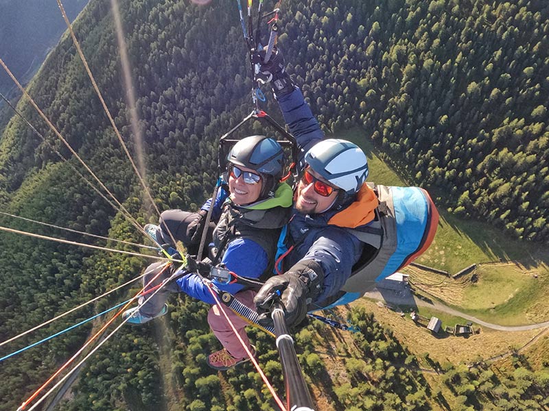 Paragliding Pilot Daniel Filipitsch - Tandemflüge im Chiemgau am Chiemsee 