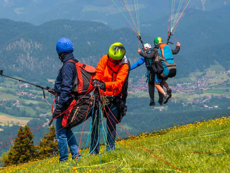 Gleitschirm, Tandemflug, Gutschein, Geschenk