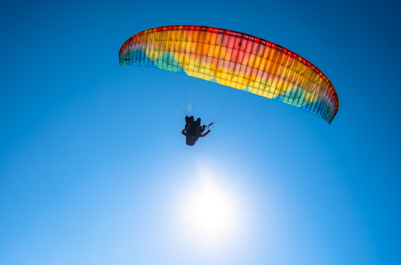 Tandemfliegen, Paragliding, Brauneck, Lenggries