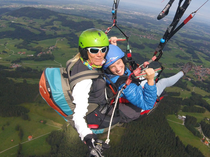 Paragliding, Ruhpolding, Oberbayern