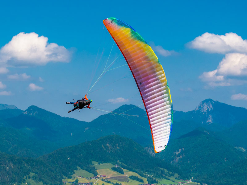 Gleitschirm, Tandemfliegen, Bayern, Geschenk